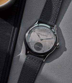 Galet Micro-rotor | Brushed Dial | Steel