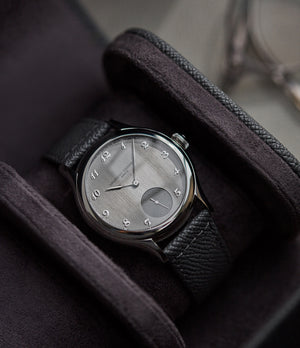 Galet Micro-rotor | Brushed Dial | Steel