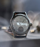 Galet Micro-rotor | Brushed Dial | Steel