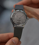 Galet Micro-rotor | Brushed Dial | Steel