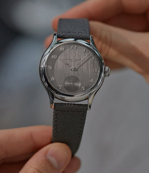 Galet Micro-rotor | Brushed Dial | Steel