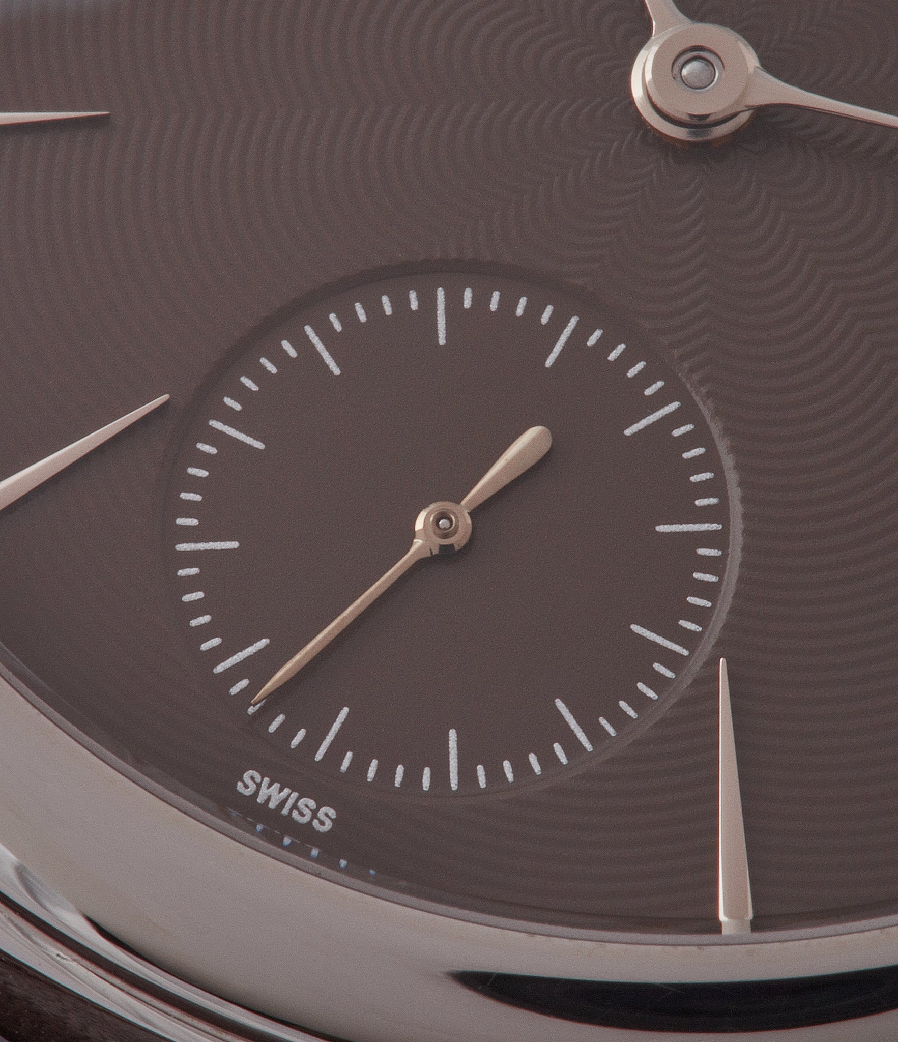 brown dial Laurent Ferrier Prototype Galet Micro-rotor LF 229.01 "Only Watch 2011" steel watch for sale online at A Collected Man London UK approved seller of independent watchmakers