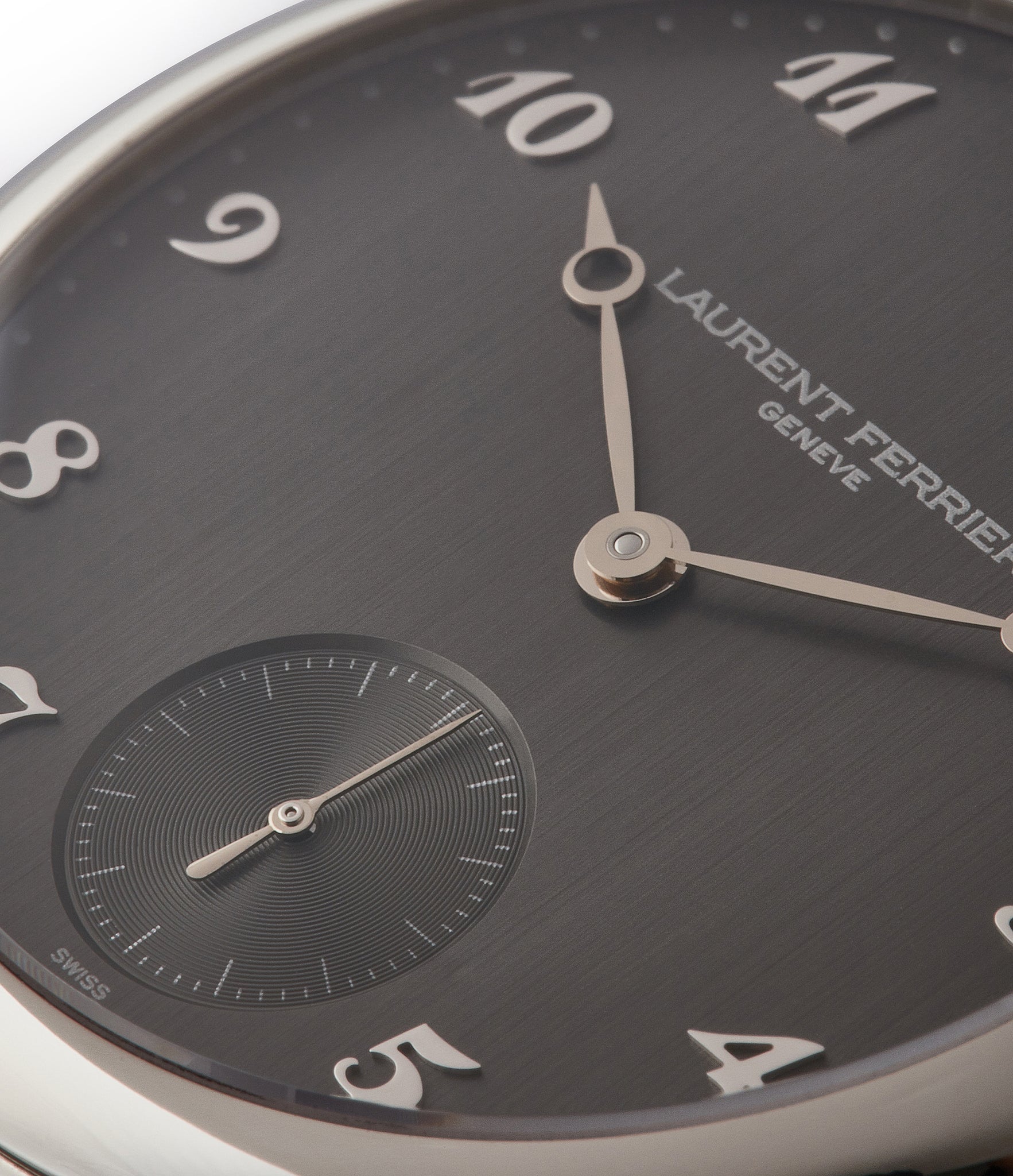 Galet Micro-rotor | Brushed Dial | Steel