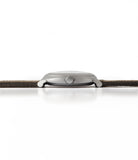 steel Laurent Ferrier Galet Square Boreal Micro-rotor luxury pre-owned watch by independent watchmaker for sale online at A Collected Man London UK specialist of rare watches