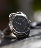 rare Laurent Ferrier Galet Square Boreal Micro-rotor steel sector dial watch by independent watchmaker for sale online at A Collected Man London UK specialist of rare watches