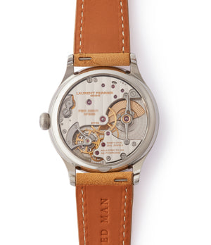Micro-rotor Laurent Ferrier Galet FBN 229.01 special commission steel champagne dial dress luxury watch for sale online at A Collected Man London UK specialist of rare watches