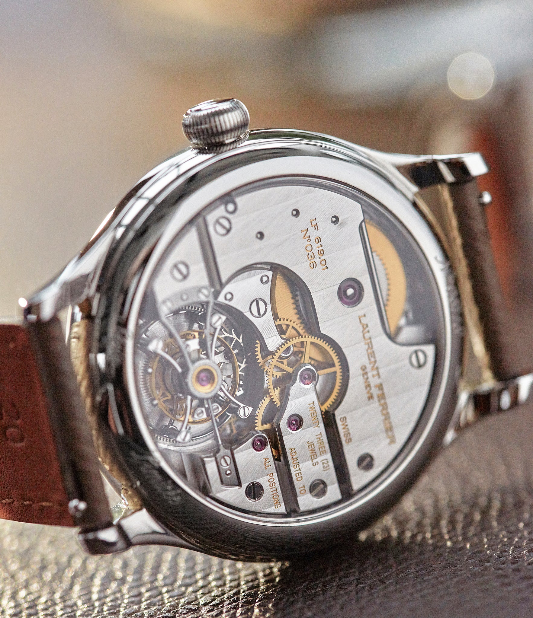 Galet Classic Tourbillon | Unique Enamel Dial | Steel