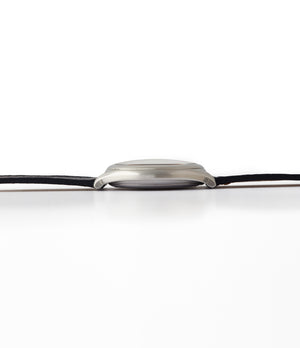 steel case Laurent Ferrier Galet Micro-rotor FBN 229.01 salmon dial rare watch for sale online at A Collected Man London approved re-seller of independent watchmakers
