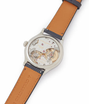 in-house FBN 229.01 Laurent Ferrier Galet Micro-rotor steel salmon dial rare watch for sale online at A Collected Man London approved re-seller of independent watchmakers