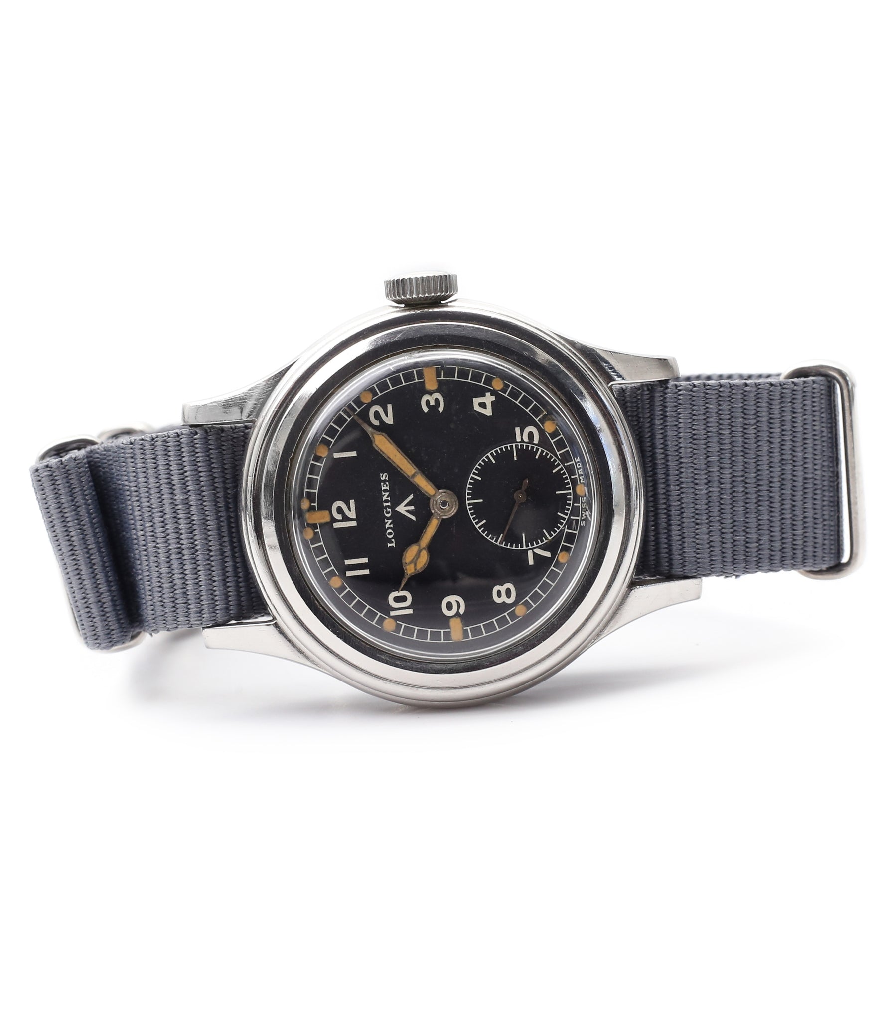 buy military vintage Longines WWW MoD British military F6870 for sale online at A Collected Man London vintage watches specialist 