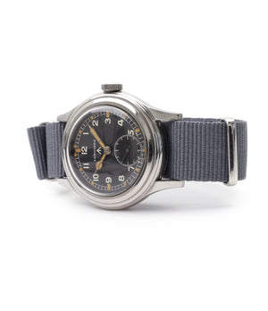 buy vintage military Longines WWW MoD British watch F6870 for sale online at A Collected Man London vintage watches specialist 