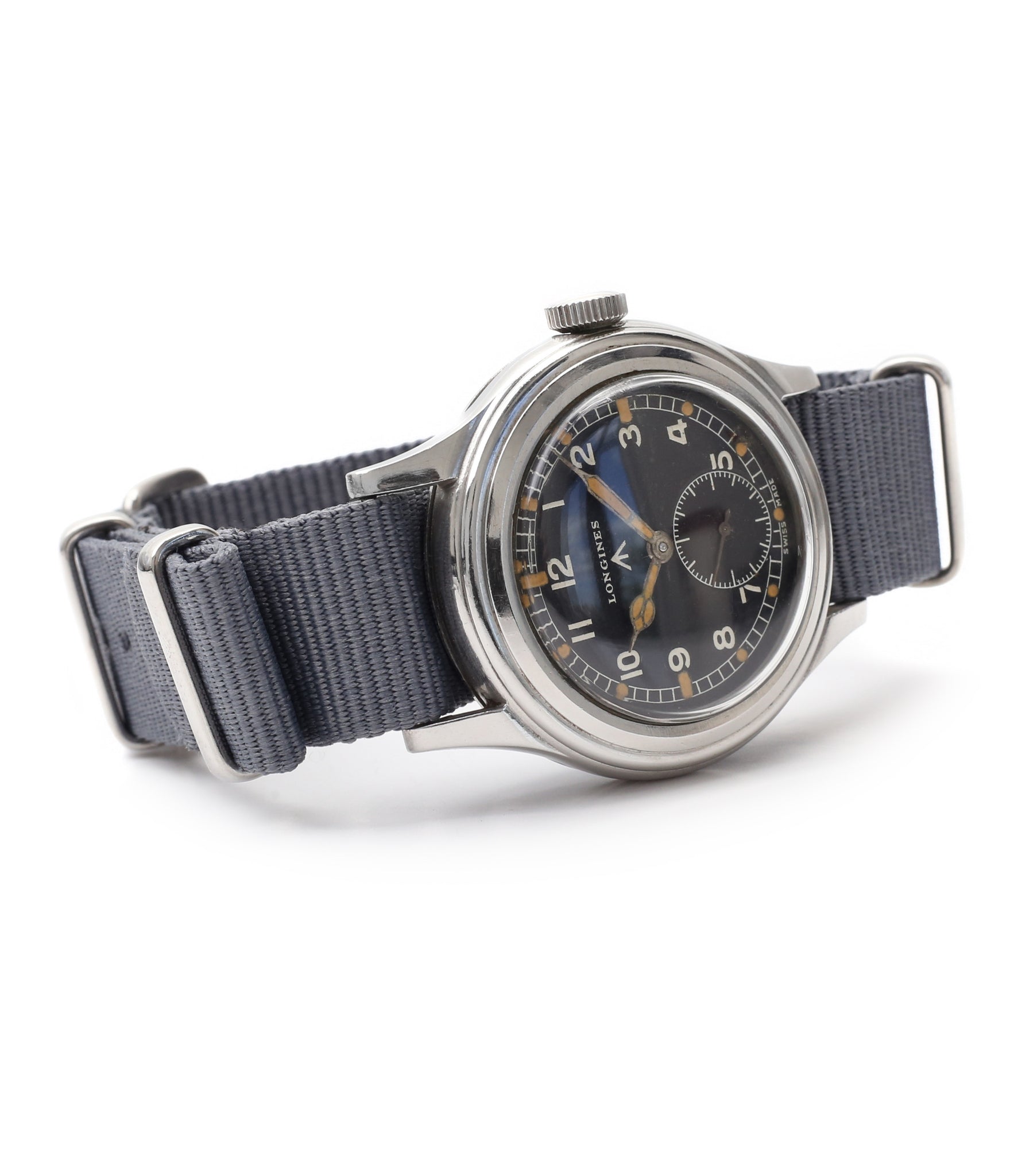 buy W.W.W. Longines MoD British military vintage watch F6870 for sale online at A Collected Man London vintage watches specialist 