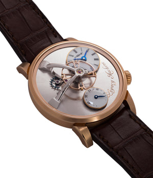 buy preowned MB&F Voutilainen Legacy Machine LM101 rose gold preowned luxury dress watch for sale online at a Collected Man London approved seller of independent watchmakers