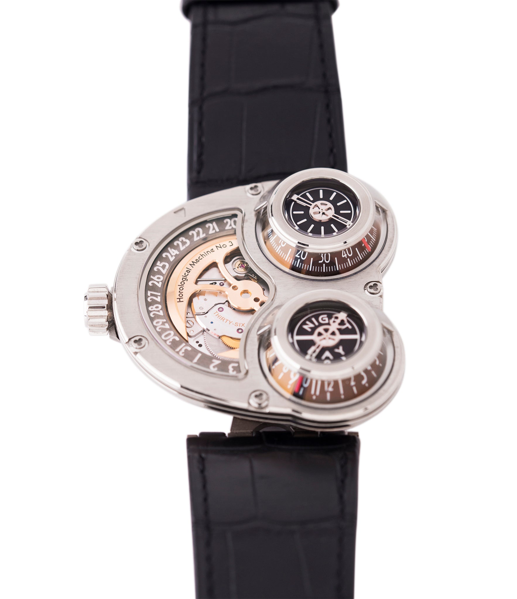 Buy MB&F Horological Machine No.3 Sidewinder watch | Buy MB&F watch – A ...