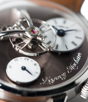 MB&F LM101 Legacy Machine Hodinkee Limited Edition steel for sale online at A Collected Man London recommended retailer of independent watchmakers
