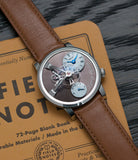 selling MB&F LM101 Limited Edition for Hodinkee steel watch online at A Collected Man London recommended retailer of independent watchmakers