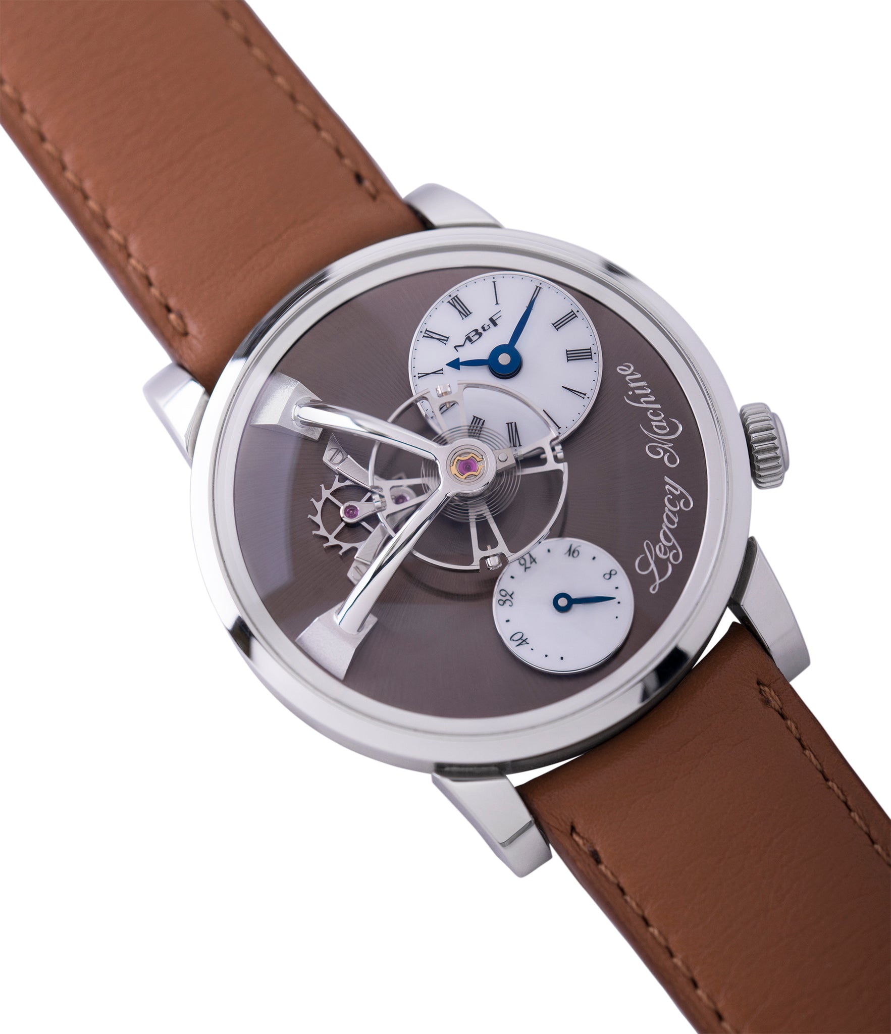 buying MB&F LM101 Limited Edition for Hodinkee steel watch online at A Collected Man London recommended retailer of independent watchmakers