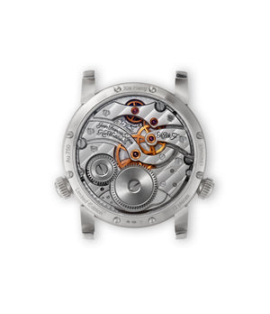 Caseback | White Gold MB&F Legacy Machine 1 Xia Hang LM1  preowned watch at A Collected Man London