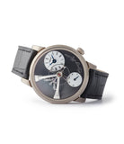 rare MB&F Kari Voutilainen Legacy Machine LM101 grey dial time-only independent watchmaker for sale online A Collected Man London
