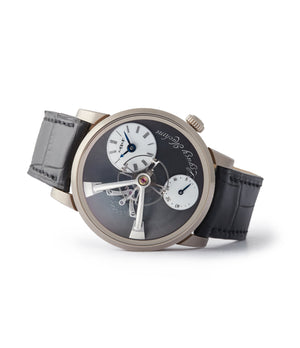 rare MB&F Kari Voutilainen Legacy Machine LM101 grey dial time-only independent watchmaker for sale online A Collected Man London