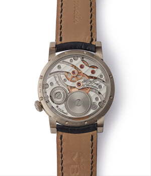 in-house LM101 MB&F Kari Voutilainen Legacy Machine grey dial time-only independent watchmaker for sale online A Collected Man London