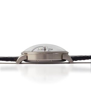 white gold case MB&F Kari Voutilainen Legacy Machine LM101 grey dial time-only independent watchmaker for sale online A Collected Man London