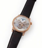 shop MB&F Voutilainen Mojon Legacy Machine LM2 rose gold double flying balance watch by independent watchmaker Max Busser for sale online at A Collected Man London