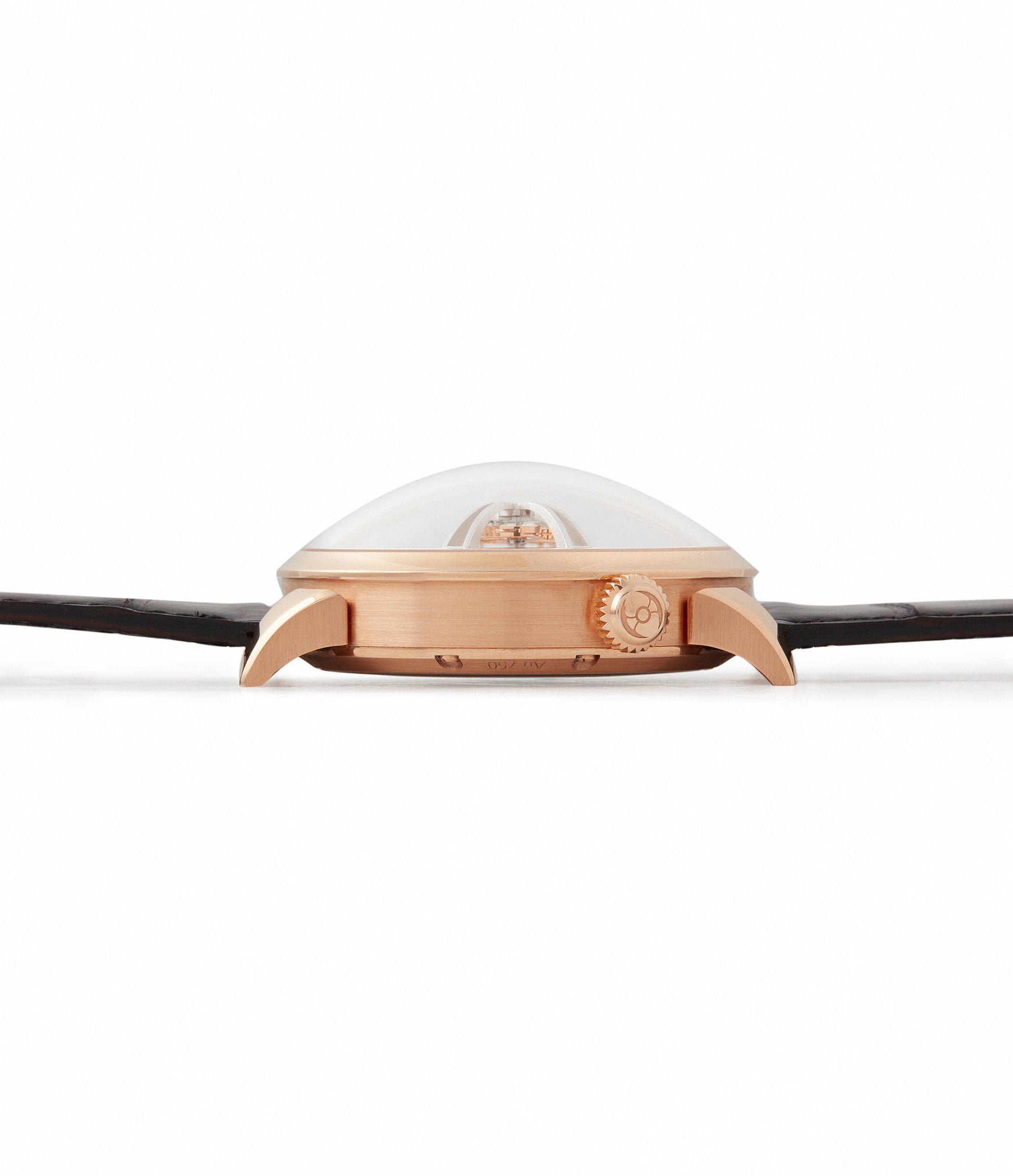 rose gold MB&F Voutilainen Mojon Legacy Machine LM2 double flying balance watch by independent watchmaker Max Busser for sale online at A Collected Man London