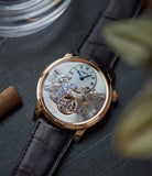 rare MB&F Legacy Machine LM2 rose gold time-only double flying balance watch by independent watchmaker Max Busser for sale online at A Collected Man London