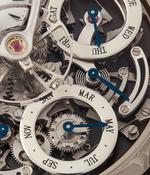  Perpetual Calendar MB&F Legacy Machine 3 white gold rare pre-owned watch by independent watchmaker for sale online at A Collected Man London UK approved seller of independent watchmakers