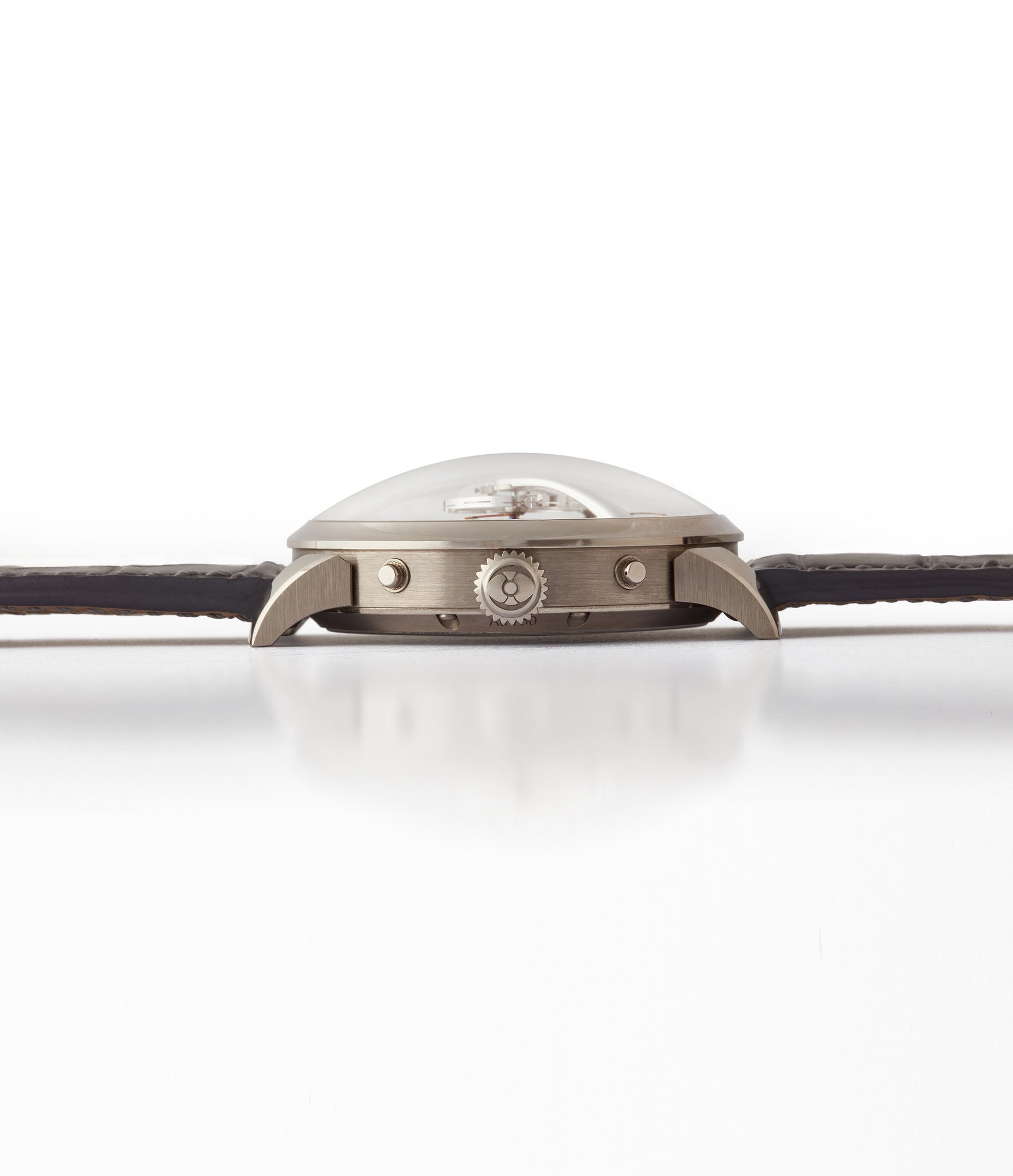 white gold MB&F Legacy Machine 3 Perpetual Calendar white gold rare pre-owned watch by independent watchmaker for sale online at A Collected Man London UK approved seller of independent watchmakers