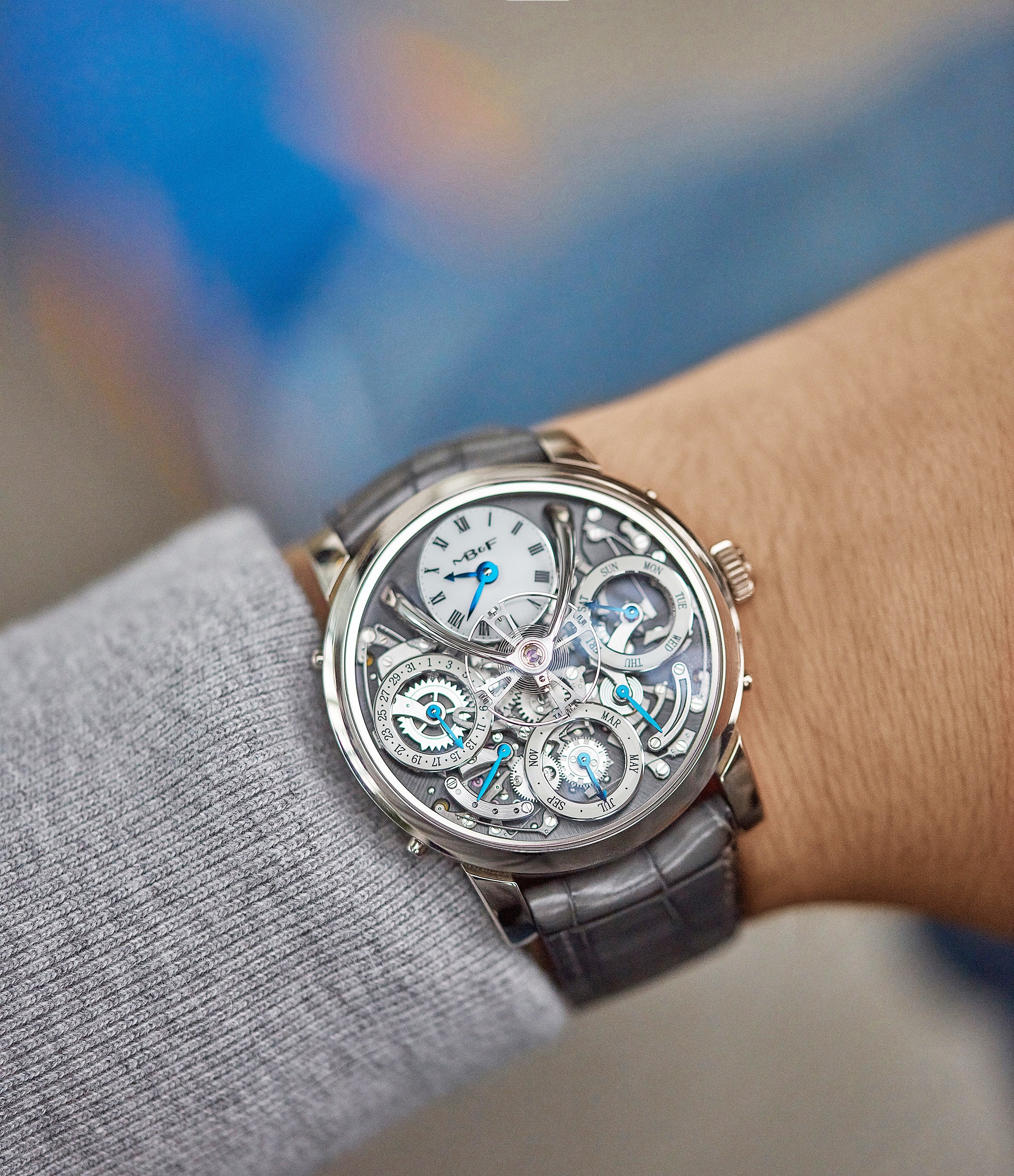 MB&F Legacy Machine Perpetual Calendar watch | Buy rare MB&F LM3 watch ...