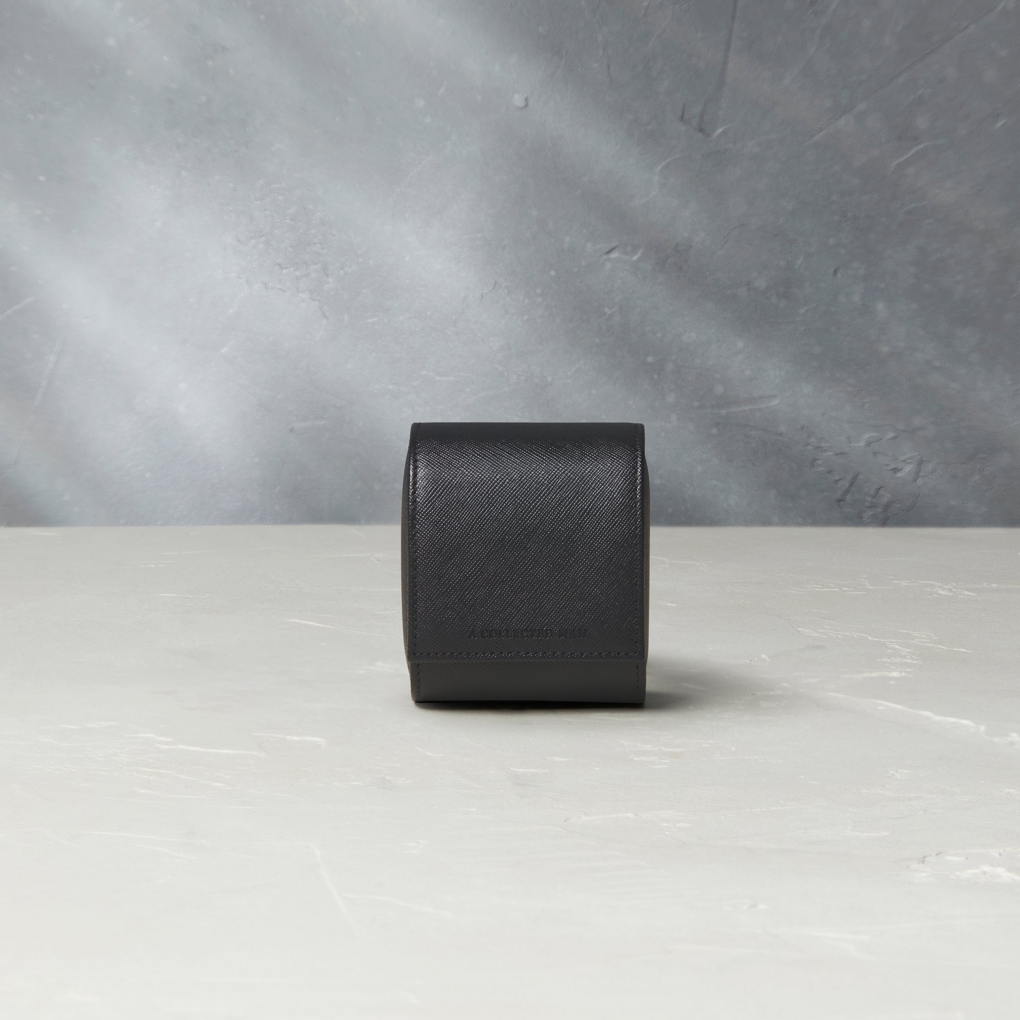Buy Milano, one-watch roll, black, saffiano leather | Buy At A Collected Man | Available World Wide