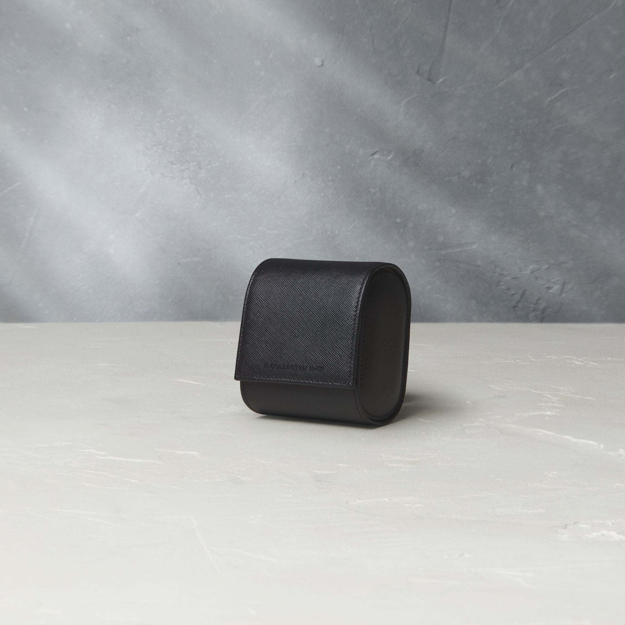 Buy Milano, one-watch roll, black, saffiano leather | Buy At A Collected Man | Available World Wide