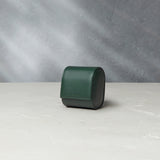Luxury A Collected Man London Watch Accessory | Milano, one-watch roll, emerald, saffiano leather | Available World Wide