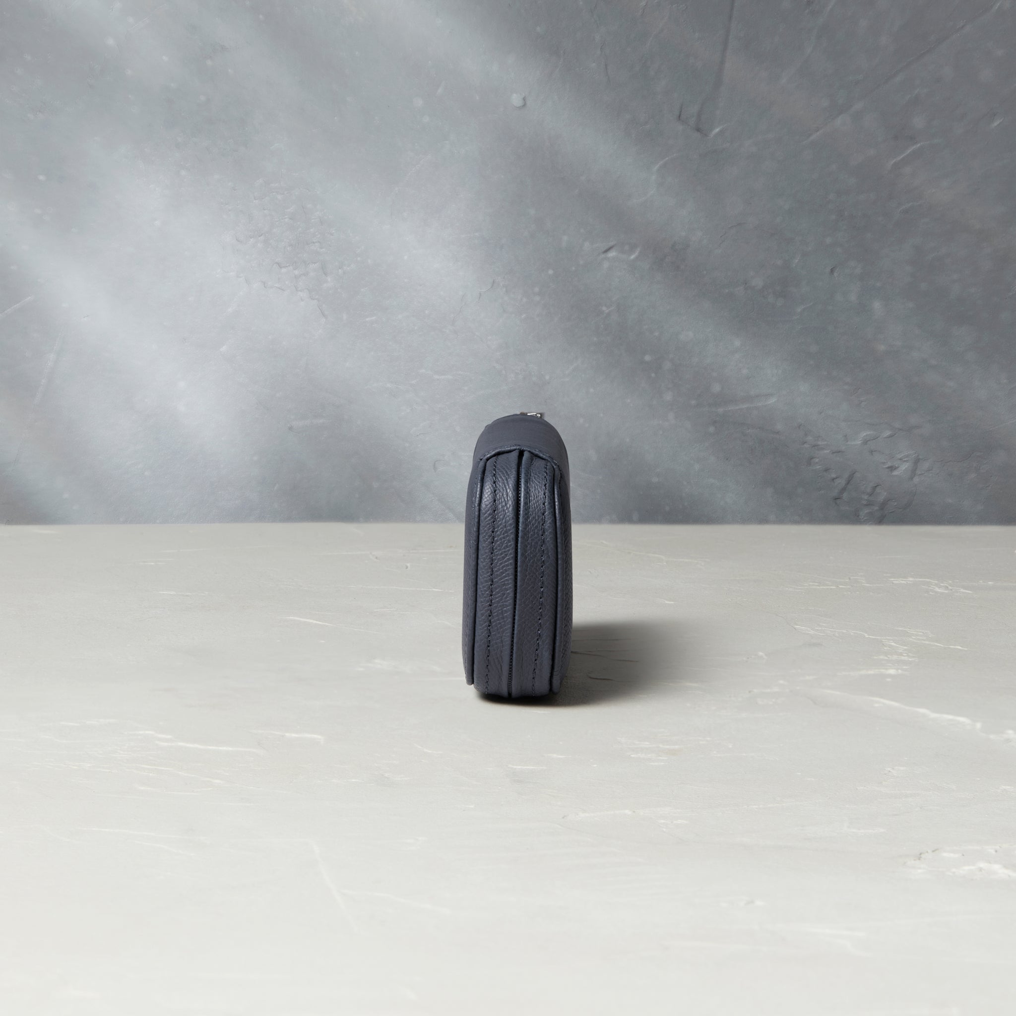 Watch Case | Monaco, two-watch pouch, midnight blue, grained leather | A Collected Man | Available World Wide
