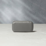 Watch Case Monaco Two Watch Pouch Steel Grey Saffiano Leather | A Collected Man | Available World Wide