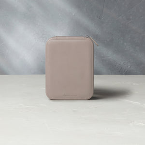 New York, four-watch box Four-watch box in fossi grey Saffiano leather | A Collected Man | Available Worldwide