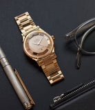 classic vintage dress watch Omega Constellation De Luxe 2799 yellow gold rare watch for sale online at A Collected Man London UK specialist of rare vintage watches