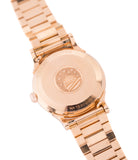 caseback vintage Omega Constellation De Luxe 2799 yellow gold rare dress watch for sale online at A Collected Man London UK specialist of rare vintage watches