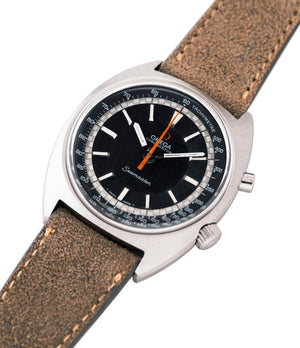 for sale vintage Omega Seamaster Chronostop 145.007 manual-winding Cal. 865 steel chronograph sport watch for sale online at A Collected Man London UK specialist of rare watches