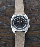 men's cool vintage sport watch chronograph Seamaster 145.007 Chronostop Omega manual-winding Cal. 865 steel chronograph sport watch for sale online at A Collected Man London UK specialist of rare watches