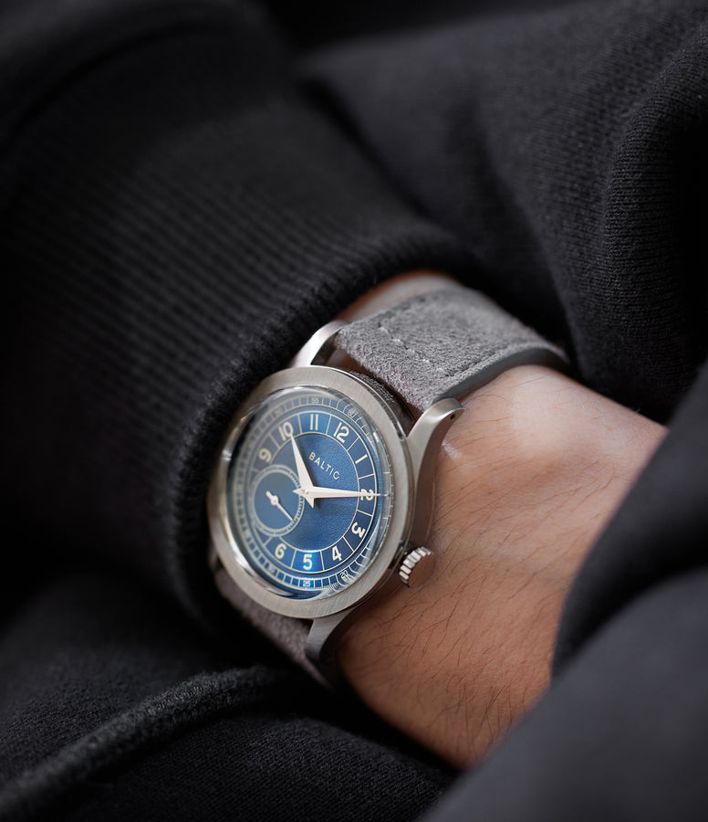 Baltic for A Collected Man MR01 Blue Roulette Limited Edition watch – A ...