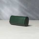 Paris, three-watch roll, emerald, saffiano leather | Buy at A Collected Man | Available Worldwide