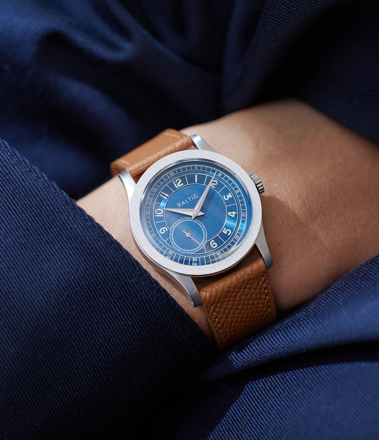 Baltic for A Collected Man MR01 Blue Roulette Limited Edition watch – A ...