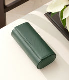 Paris, three-watch roll, emerald, saffiano leather | Buy at A Collected Man | Available World Wide