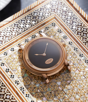 Parmigiani Fleurier Toric Classic | Black Dial | Yellow Gold | A Collected Man | Available Worldwide