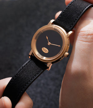 Parmigiani Fleurier Toric Classic | Black Dial | On Wrist | Yellow Gold | A Collected Man | Available Worldwide
