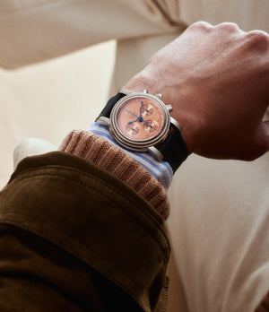 On Wrist | Parmigiani Fleurier Toric Rattrapante White Gold A Collected Man London