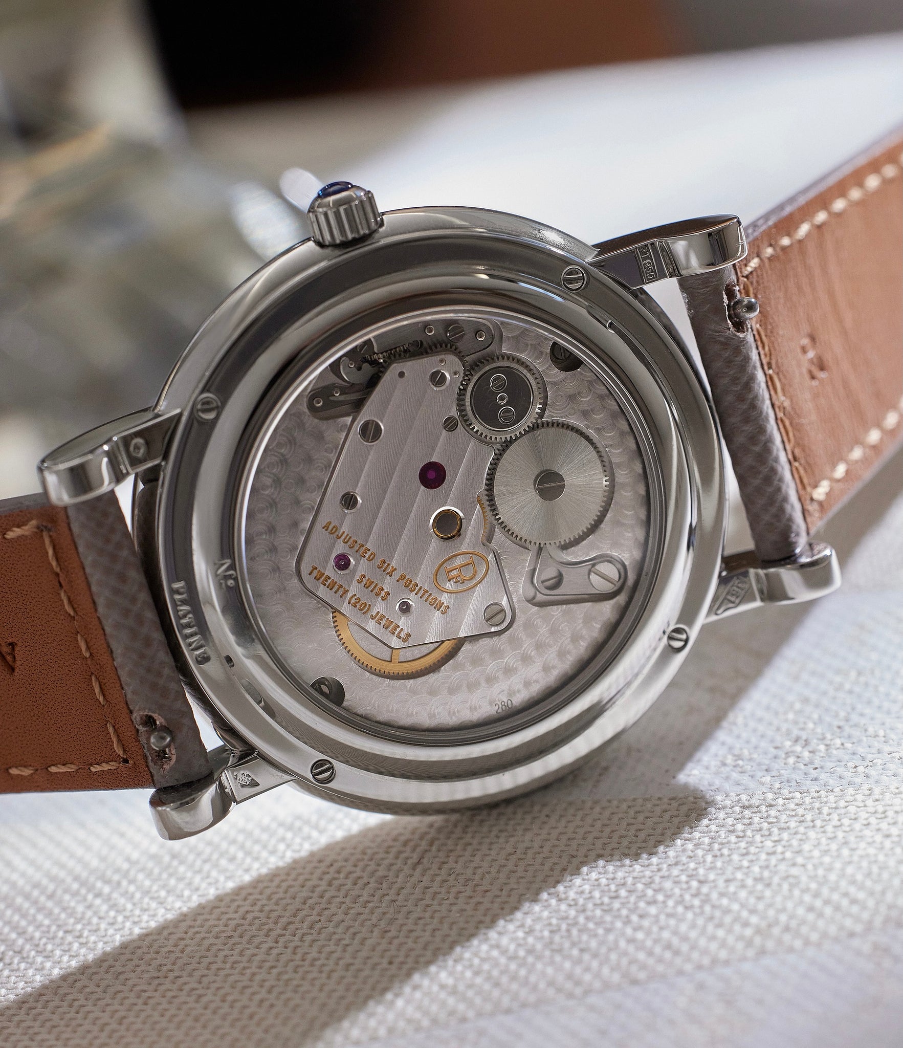 Eta top tourbillon movement